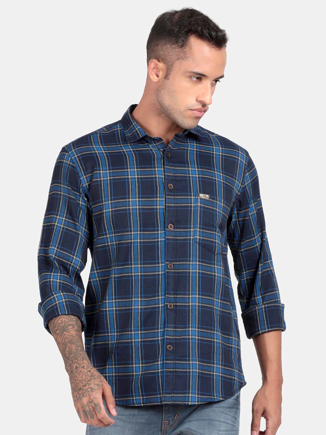 rug woods comfort tartan checks cotton casual shirt