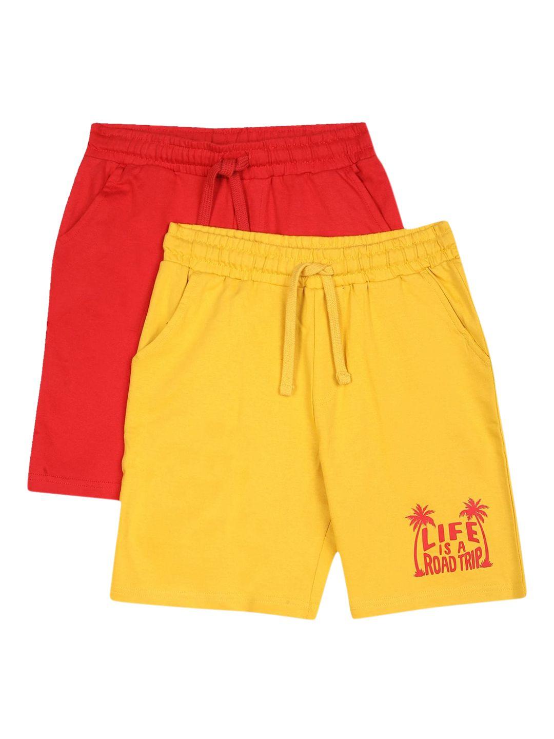 ruggers junior boys pack of 2 assorted shorts