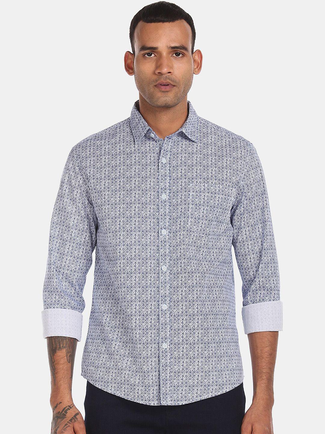 ruggers men multi checked casual shirt