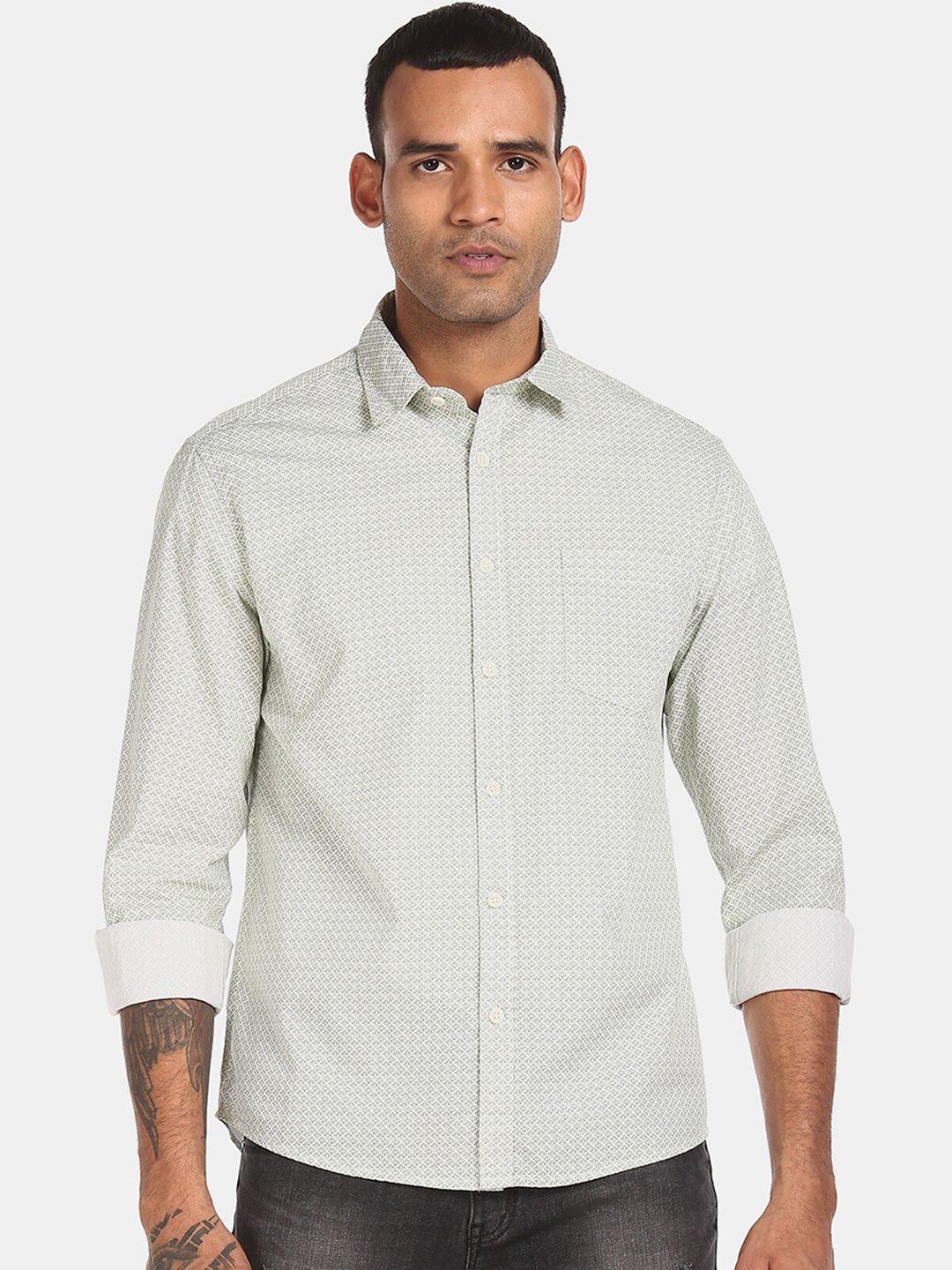 ruggers men multi printed casual shirt
