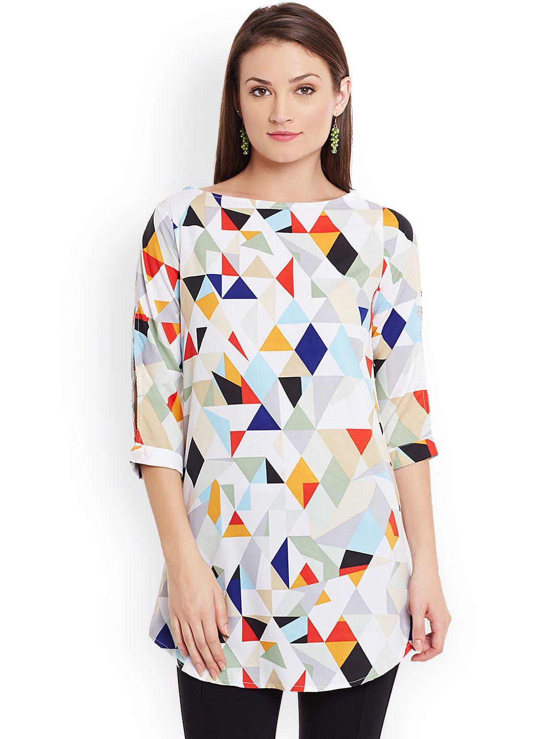 ruhaans multicoloured printed kurti