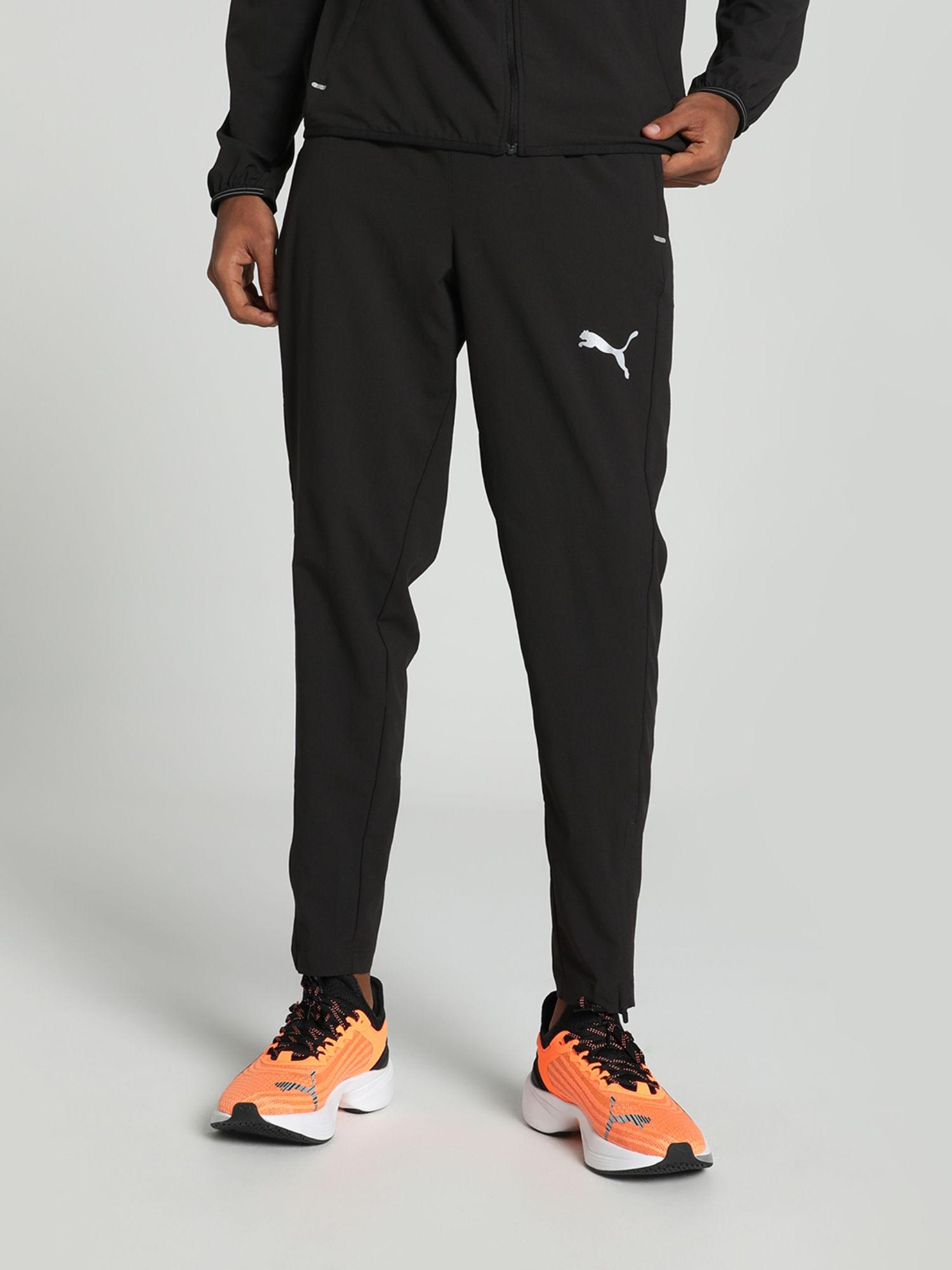 run elite ultraweave mens black joggers