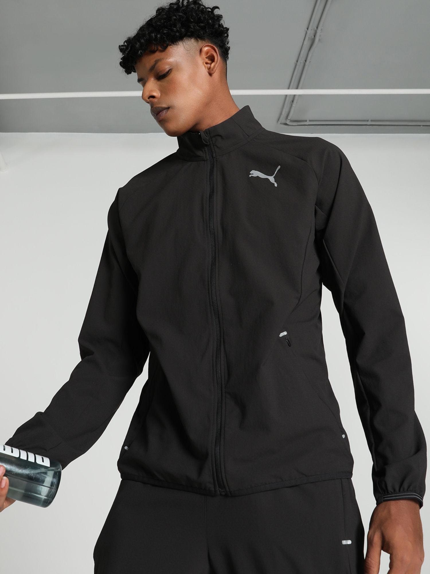 run elite ultrweavem mens black jacket