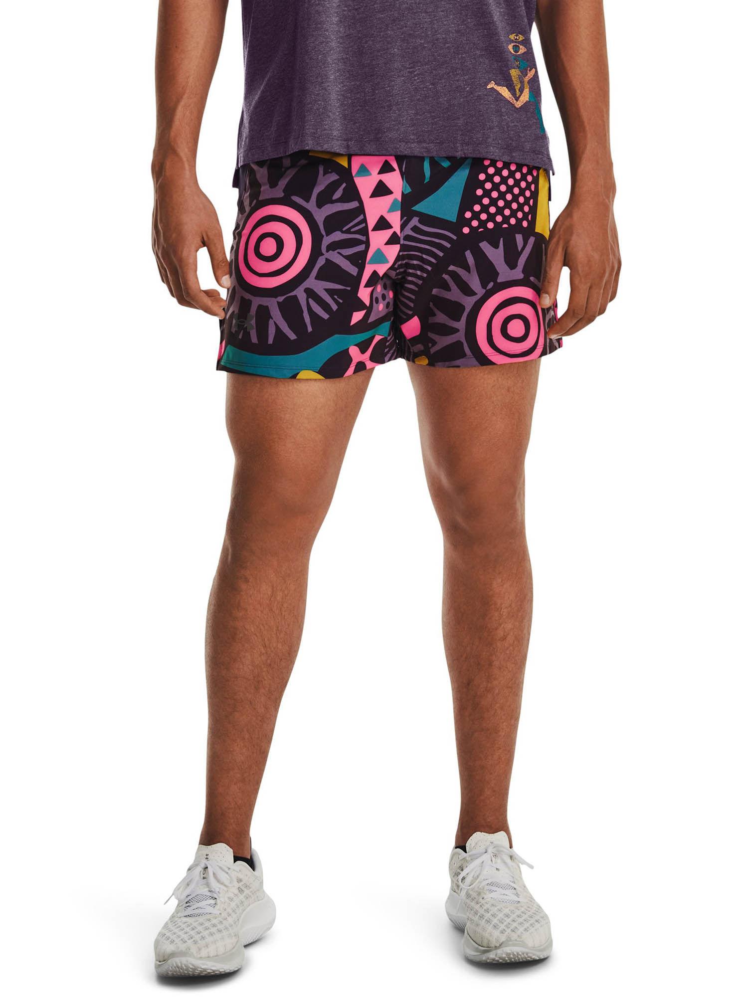 run in peace shorts-purple