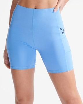 run tight panelled shorts