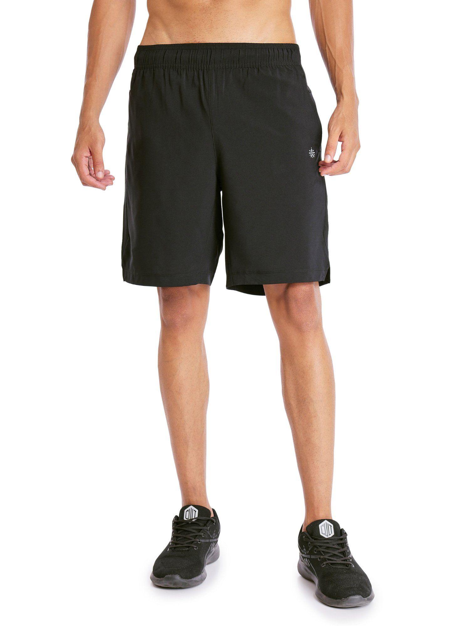 running shorts with side pockets