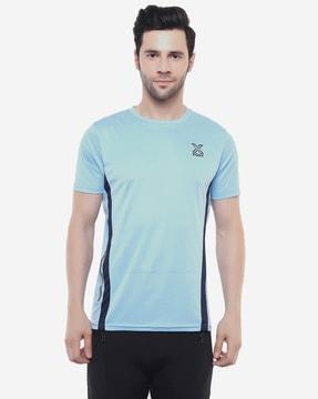 running round-neck t-shirt