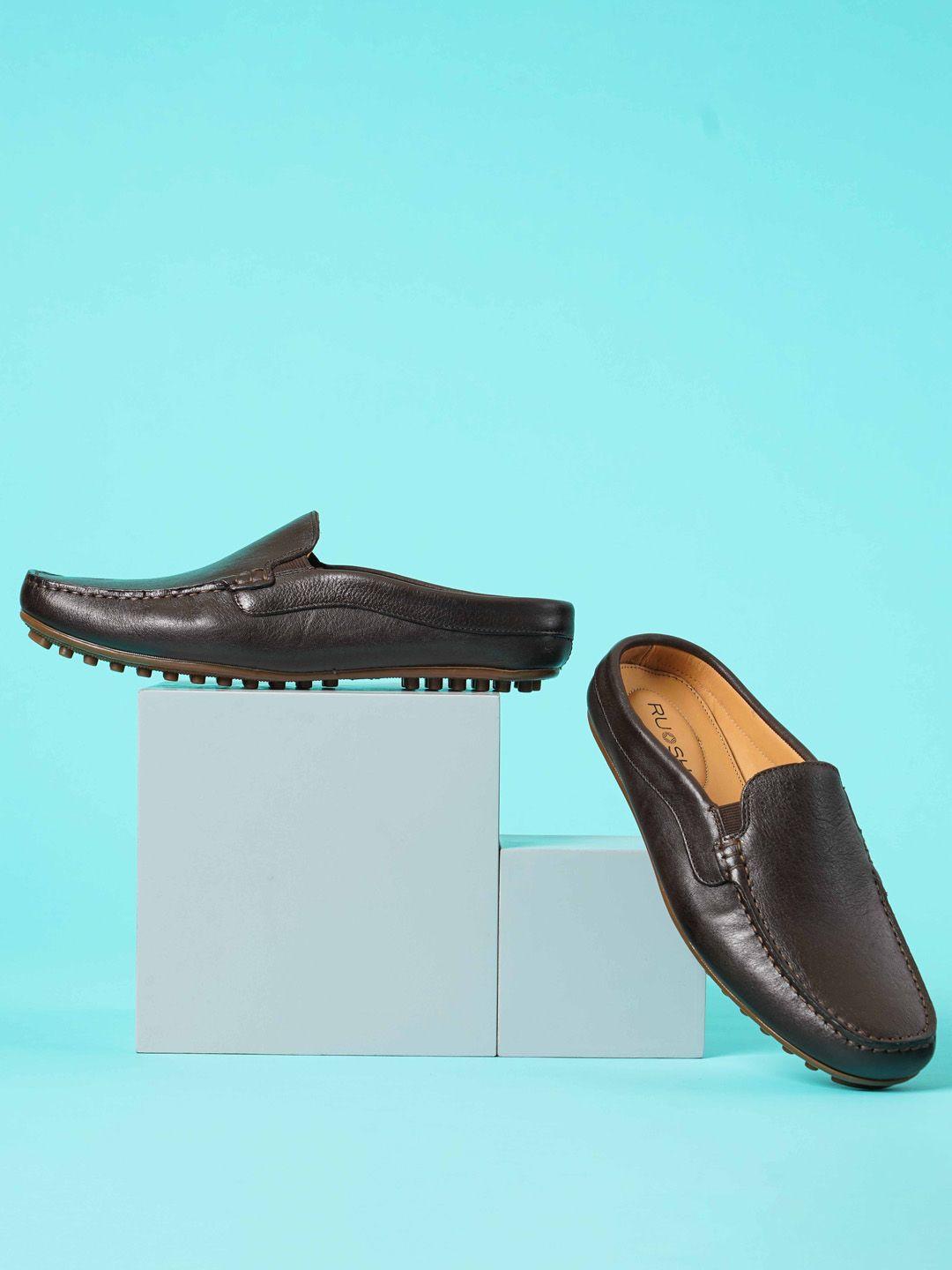 ruosh men slip-on leather loafers