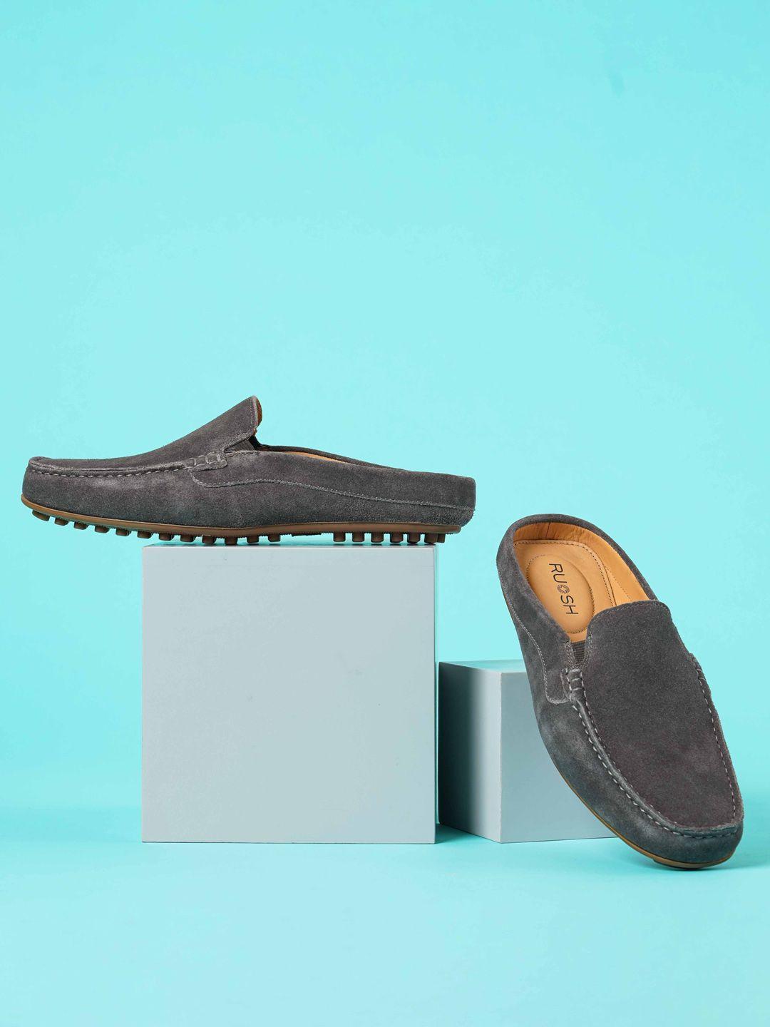 ruosh men slip-on leather loafers