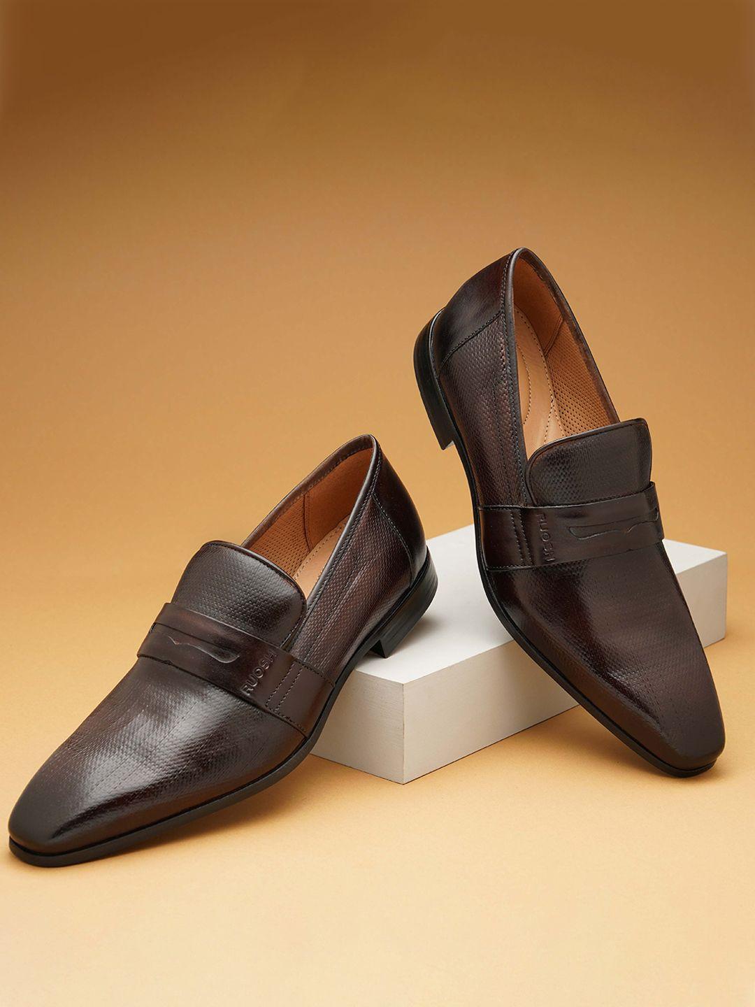 ruosh-men-textured-leather-formal-penny-loafers