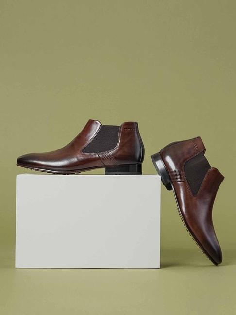 ruosh-men's-brown-chelsea-boots