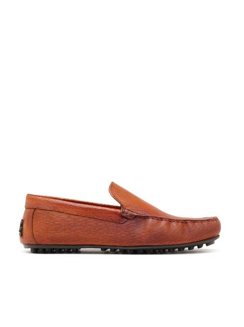 ruosh men's tan casual loafers