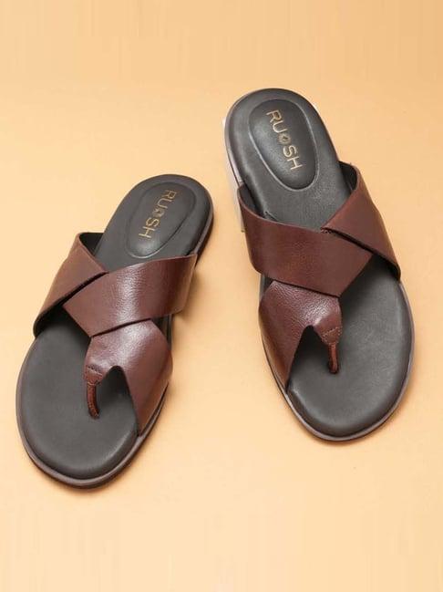 ruosh men's the rubio tan toe ring sandals