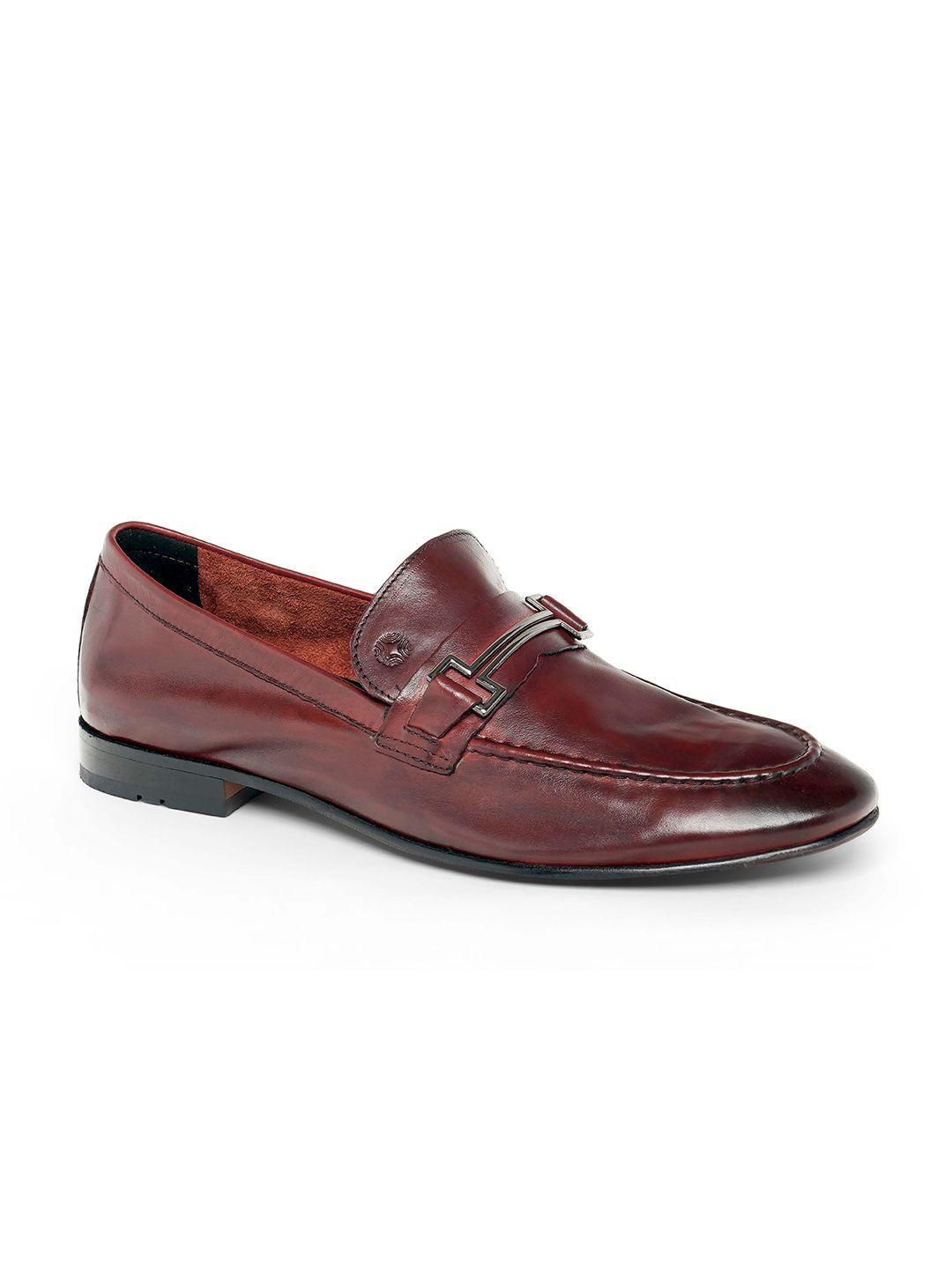 ruosh men leather formal loafers