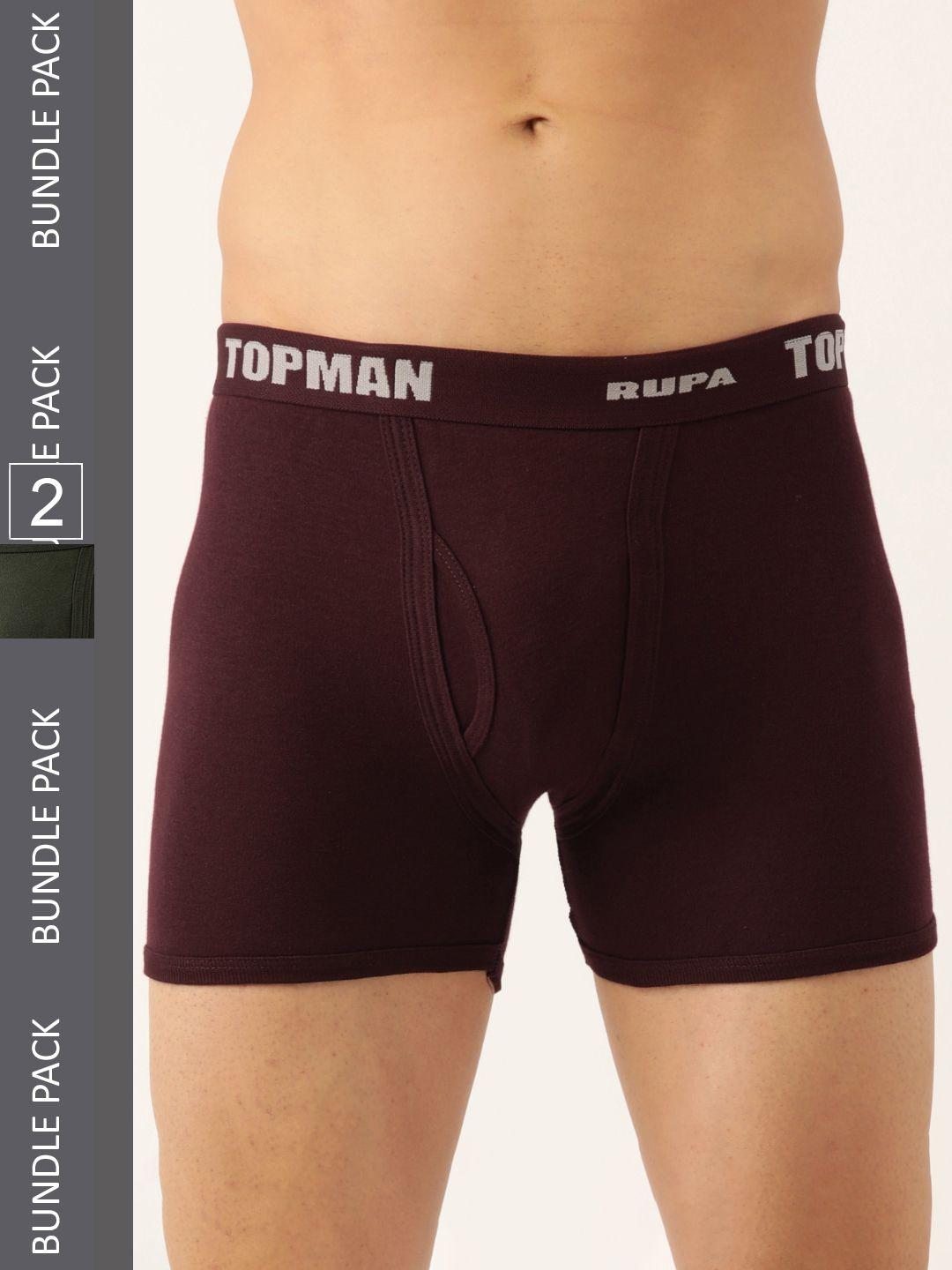 rupa men pack of 2 cotton trunks