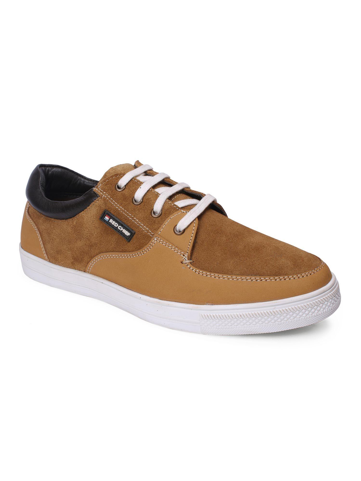 rust leather sneaker shoes