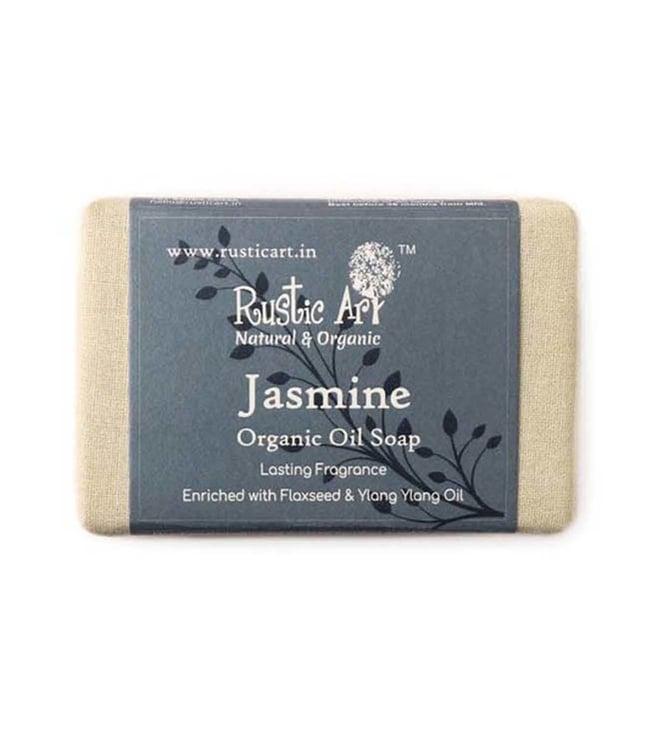 rustic art jasmine soap - 100 gm