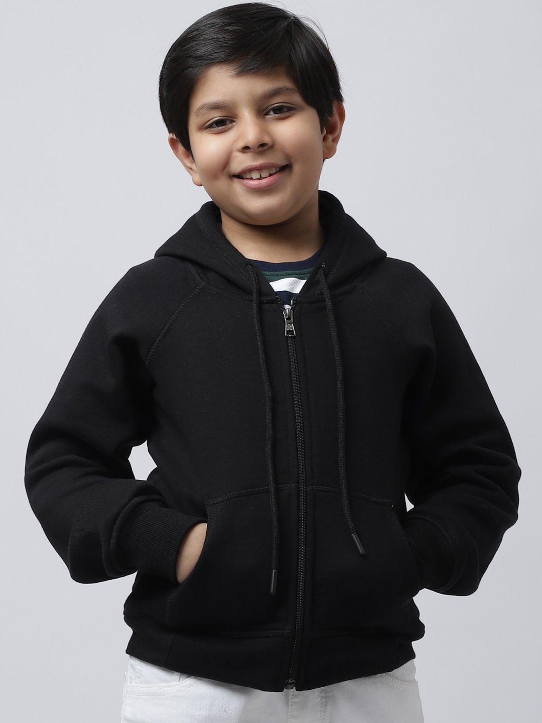 rute boys black sweatshirt