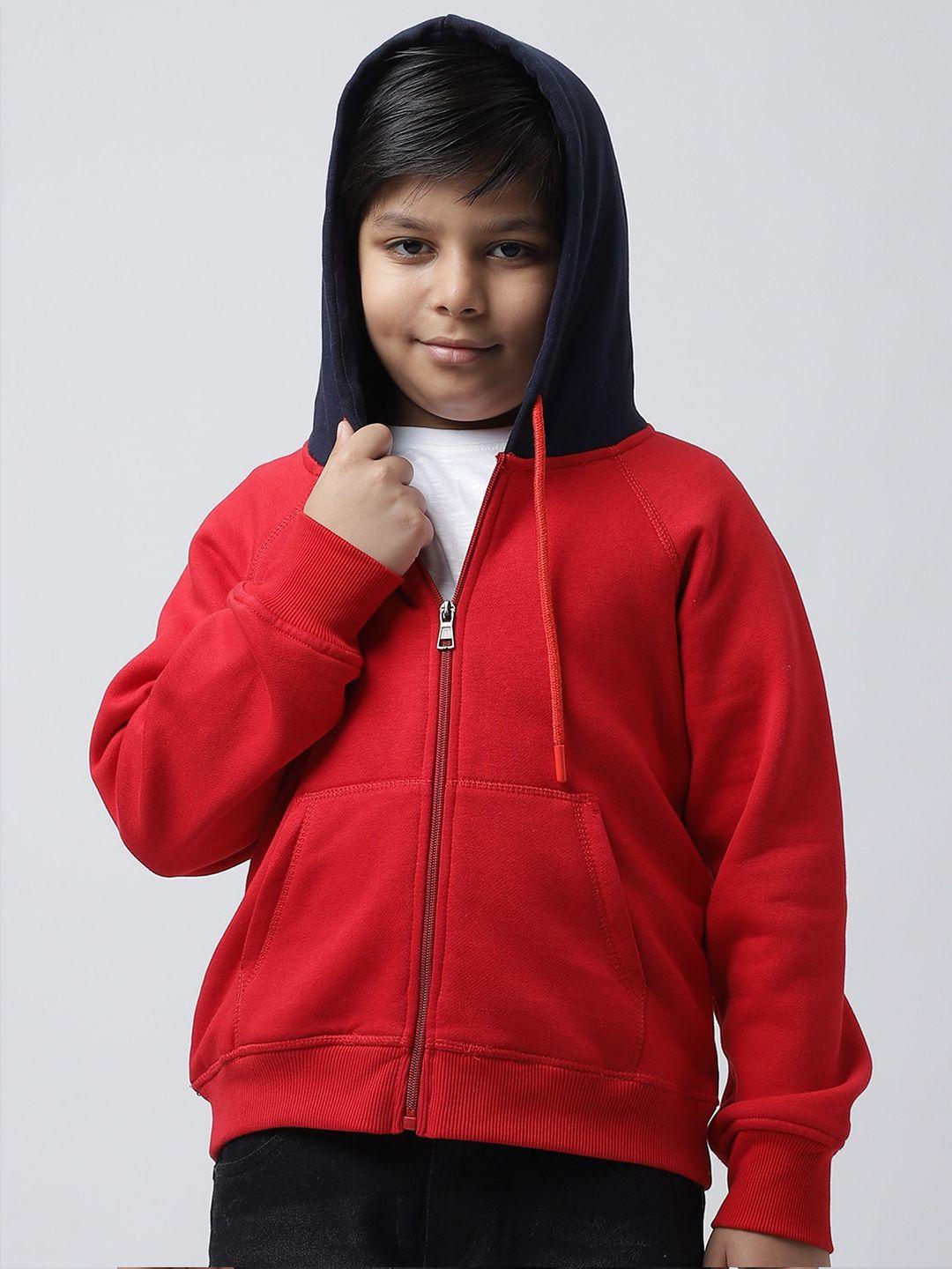 rute boys red sweatshirt