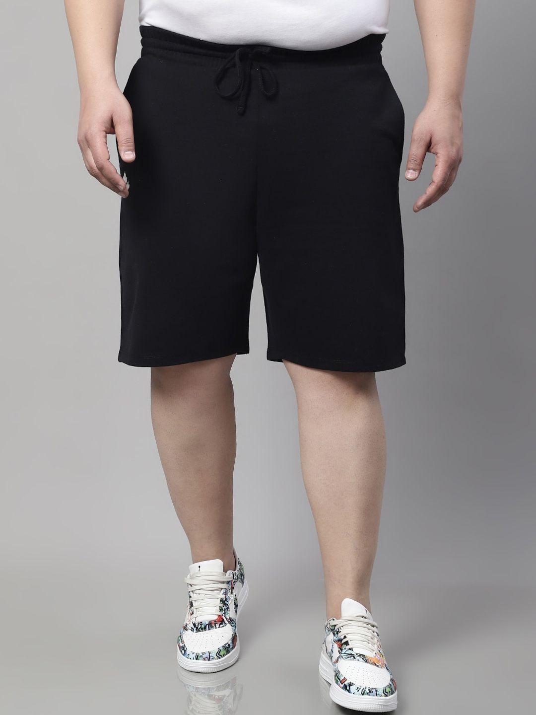 rute men black running shorts