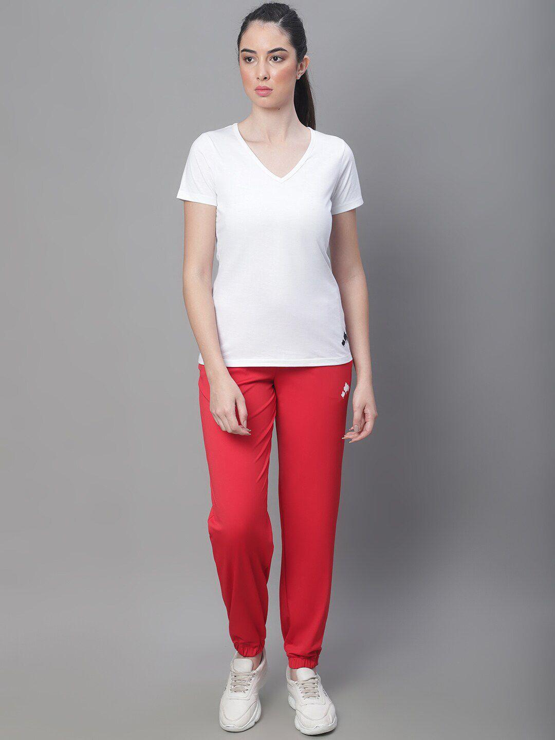 rute women cotton sports t-shirt with joggers