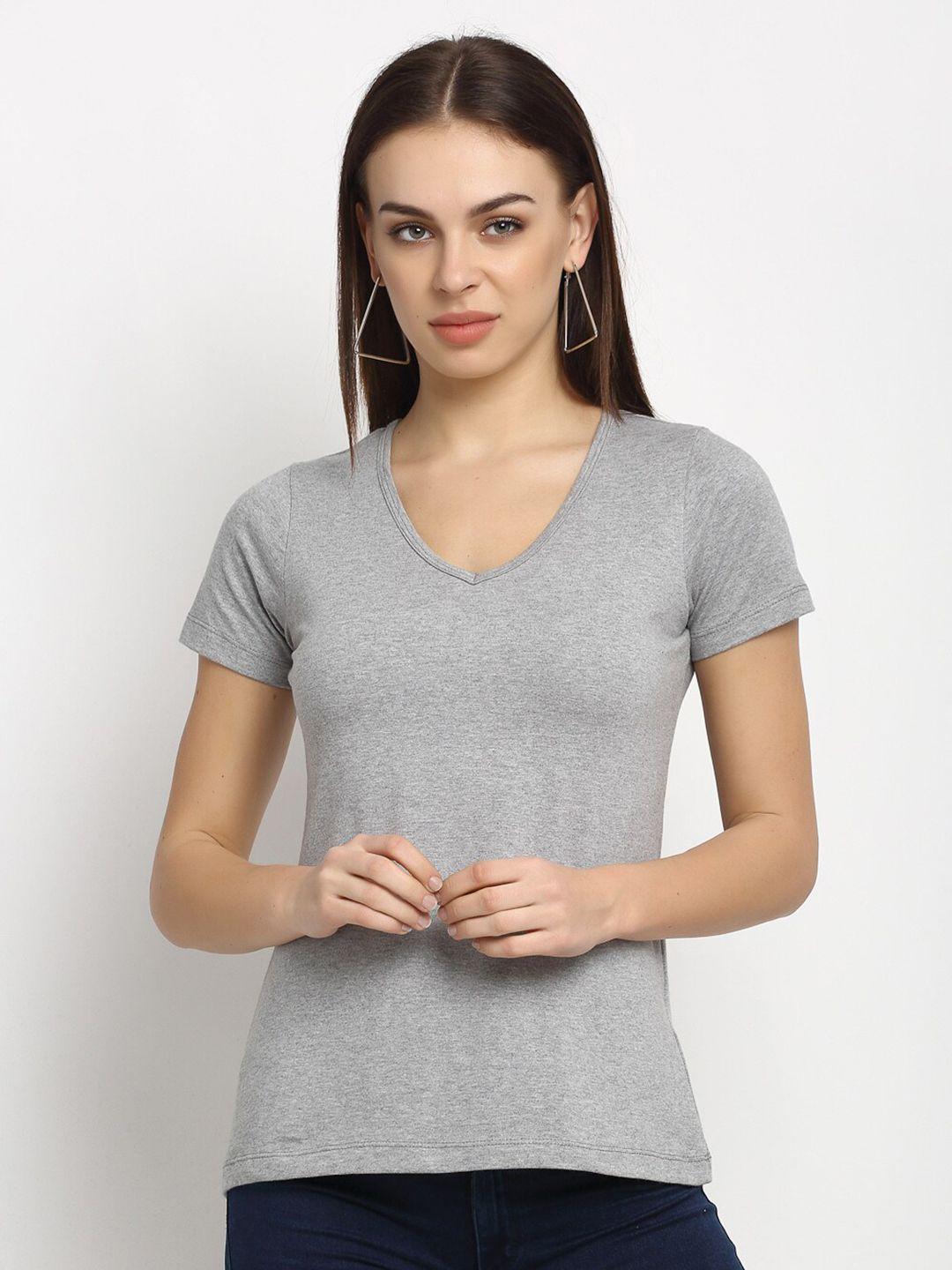 rute women scoop neck cotton t-shirt