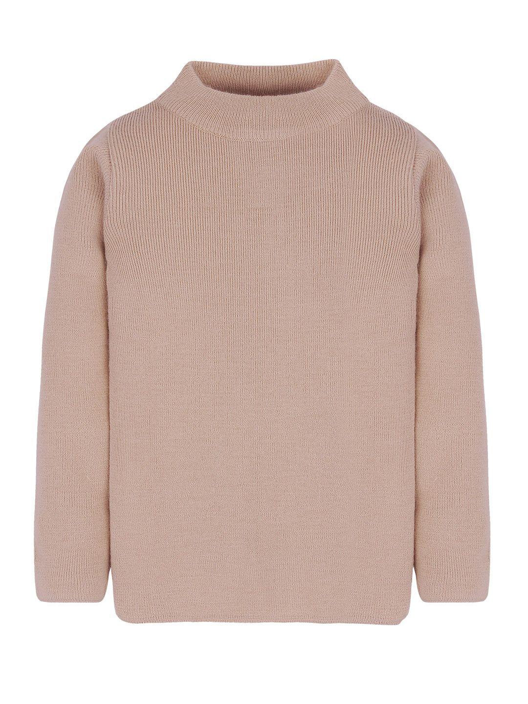 rvk kids beige solid sweater