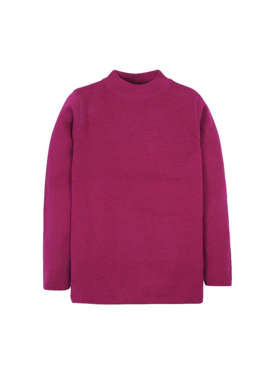 rvk kids magenta solid sweater