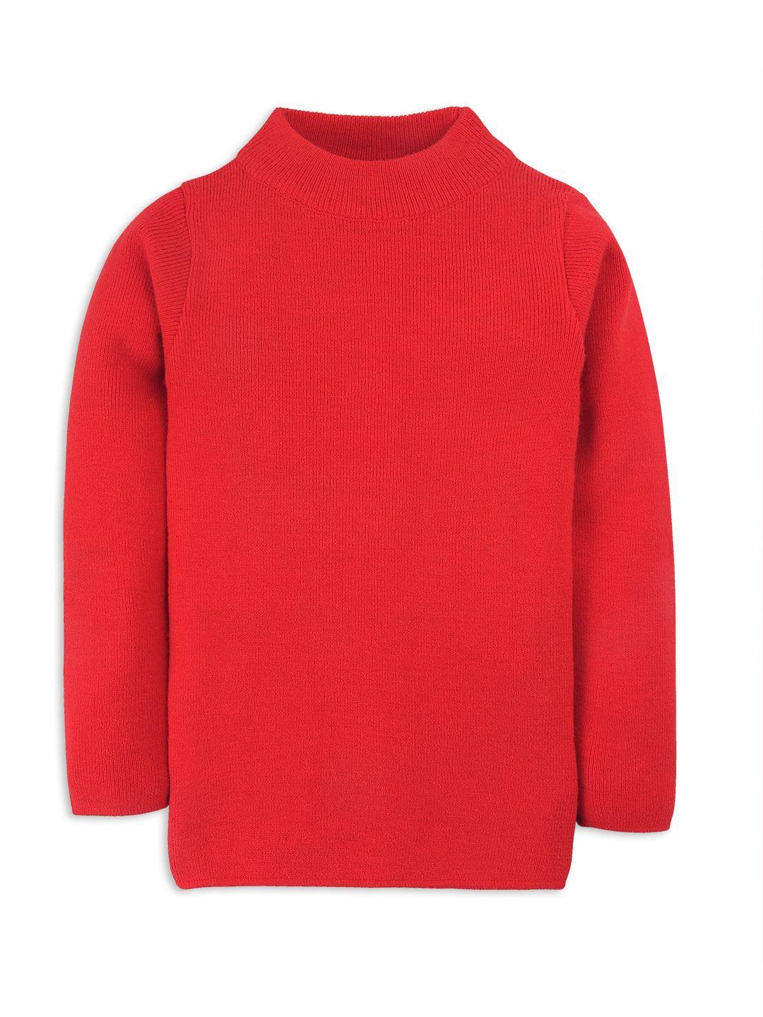 rvk kids red solid sweater