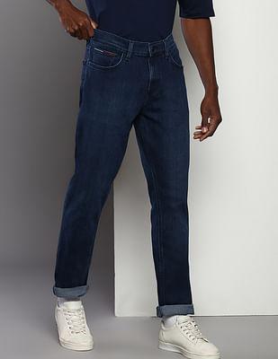 ryan straight fit rinsed coolmax jeans