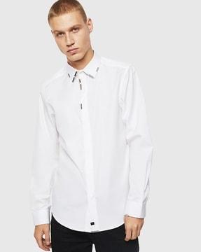 s-marlene shirt with embellished collar