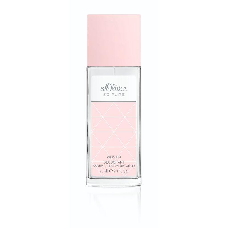 s.oliver so pure women caring deodorant natural spray