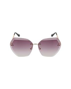 s628 gldpur grd square sunglasses