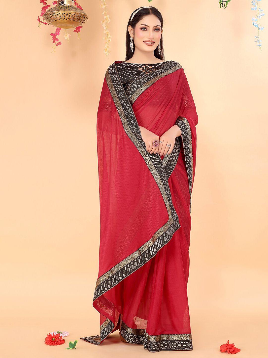 saadhvi woven design border art silk saree