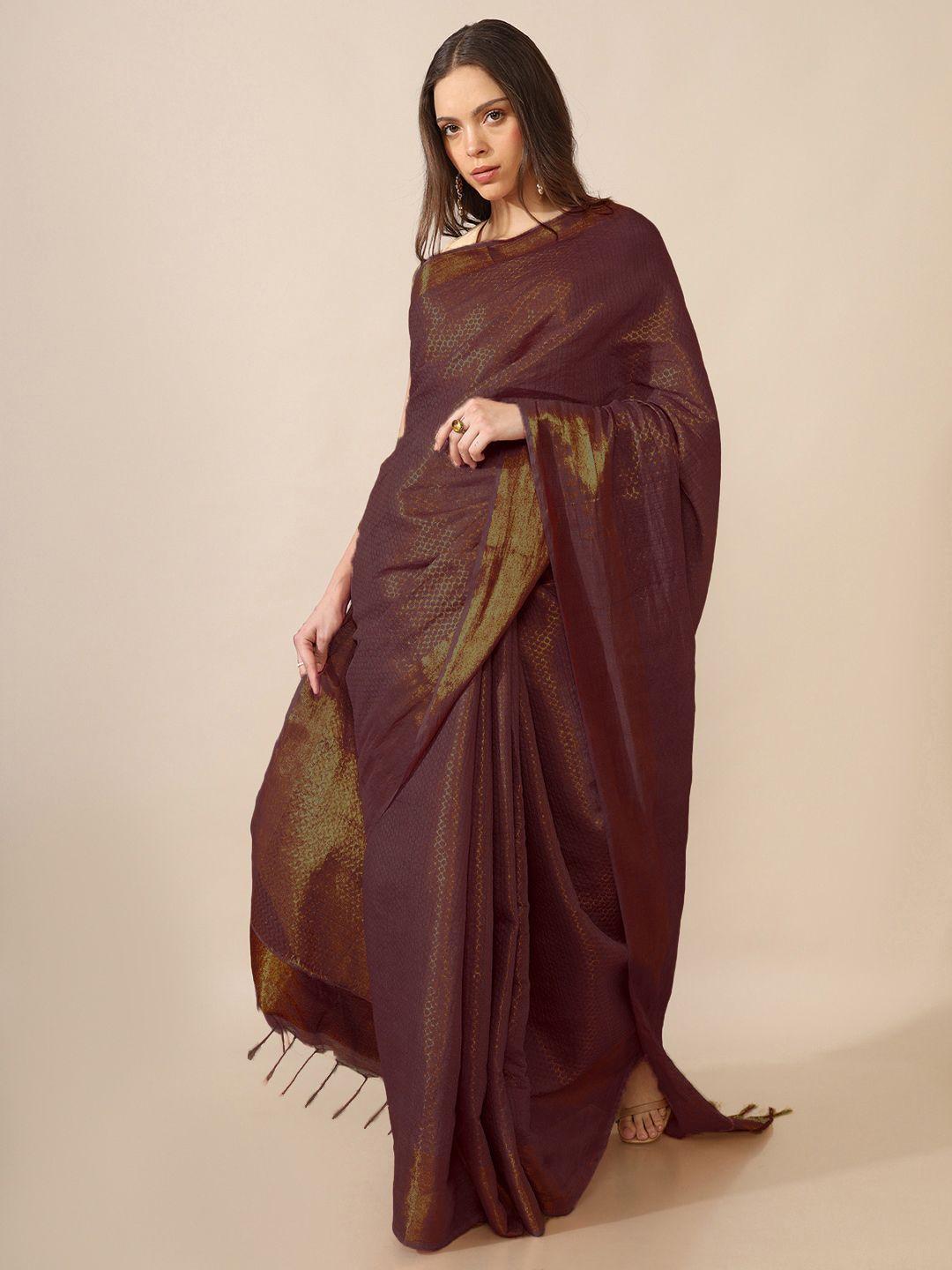 saaki woven design zari art silk saree