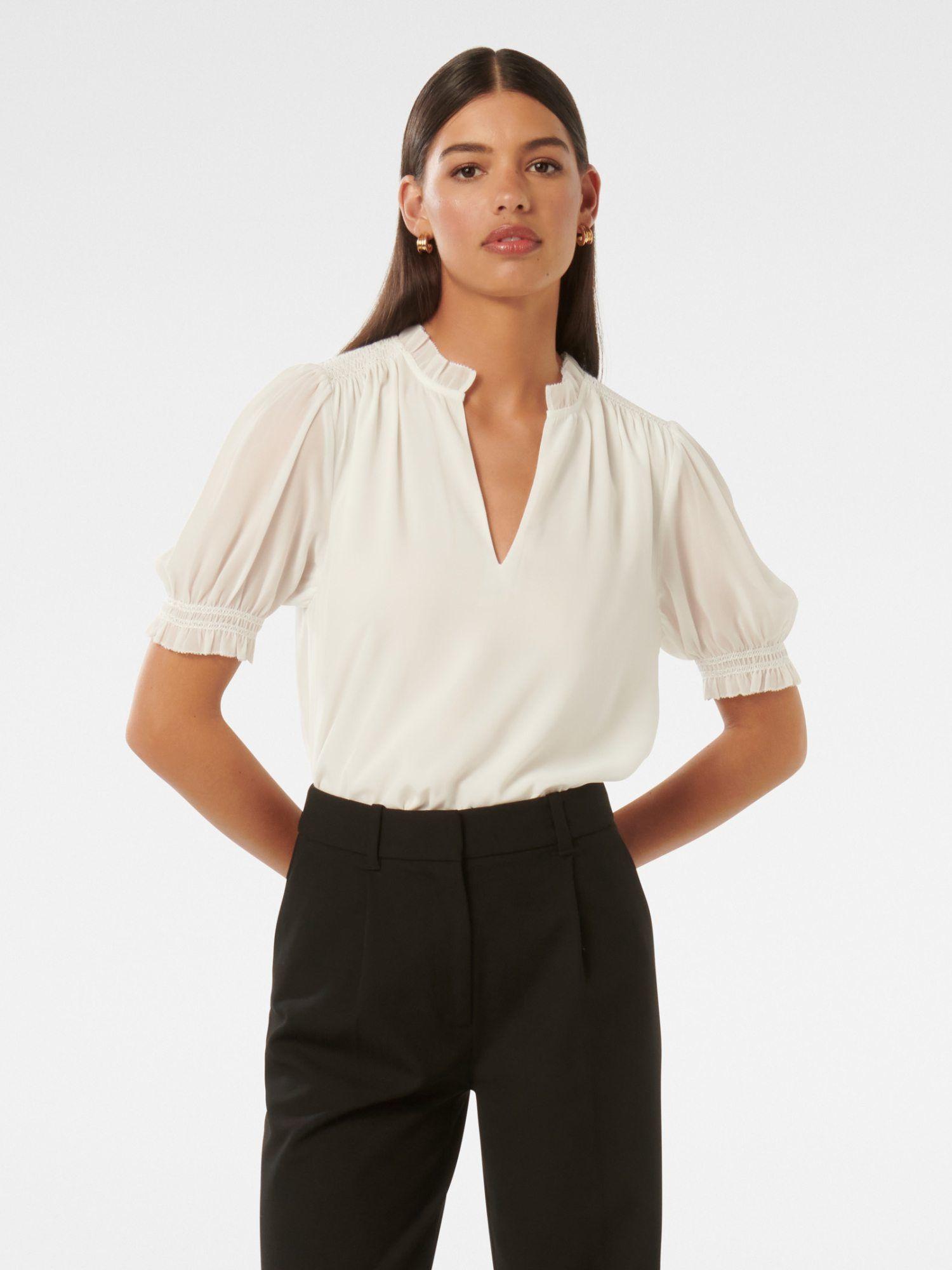 sabina smock detail blouse