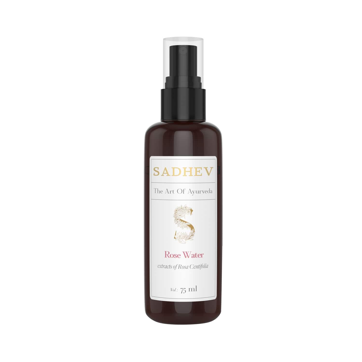 sadhev ayurvedic rose water (75ml)