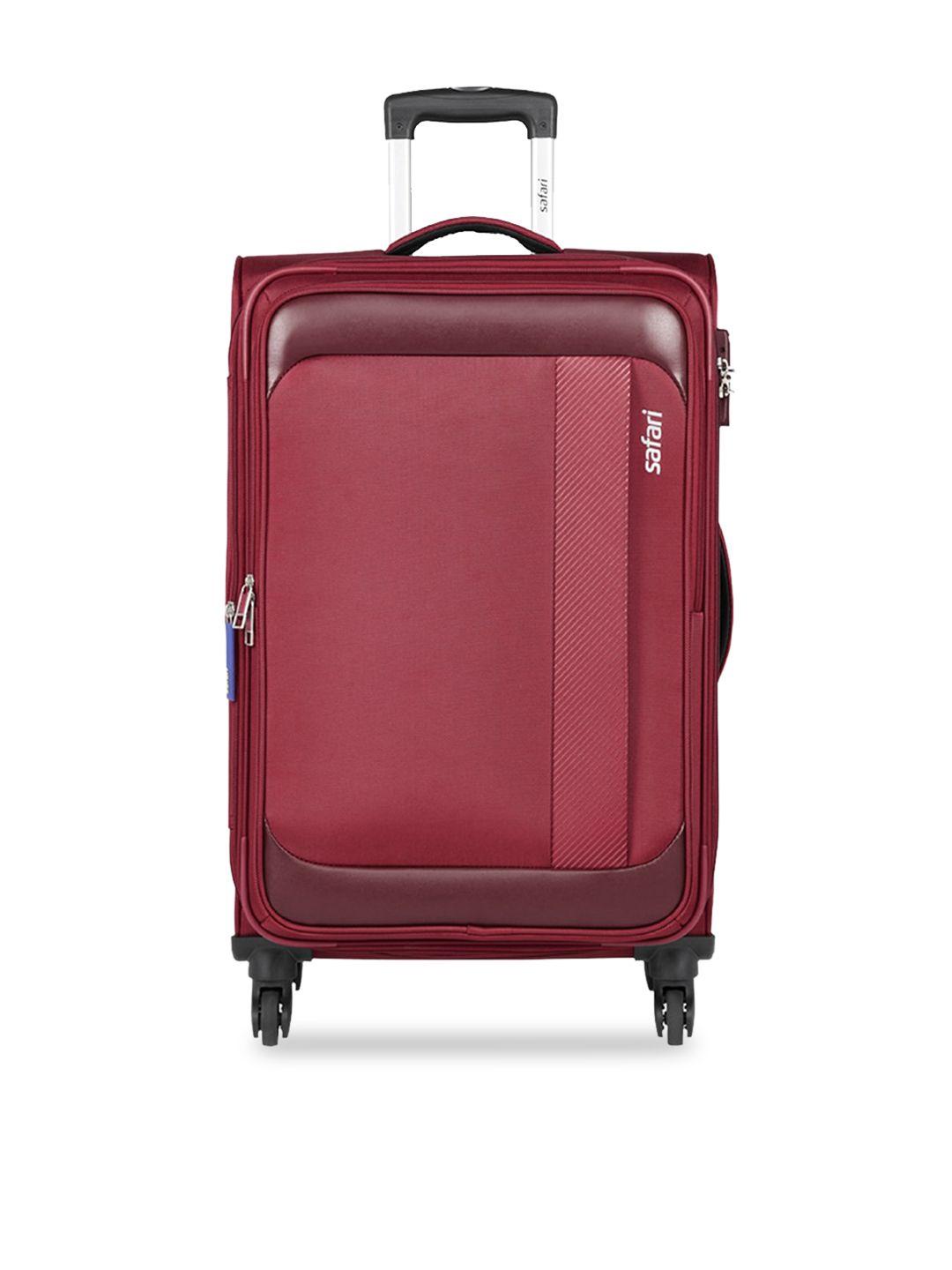 safari soft-sided large trolley suitcase
