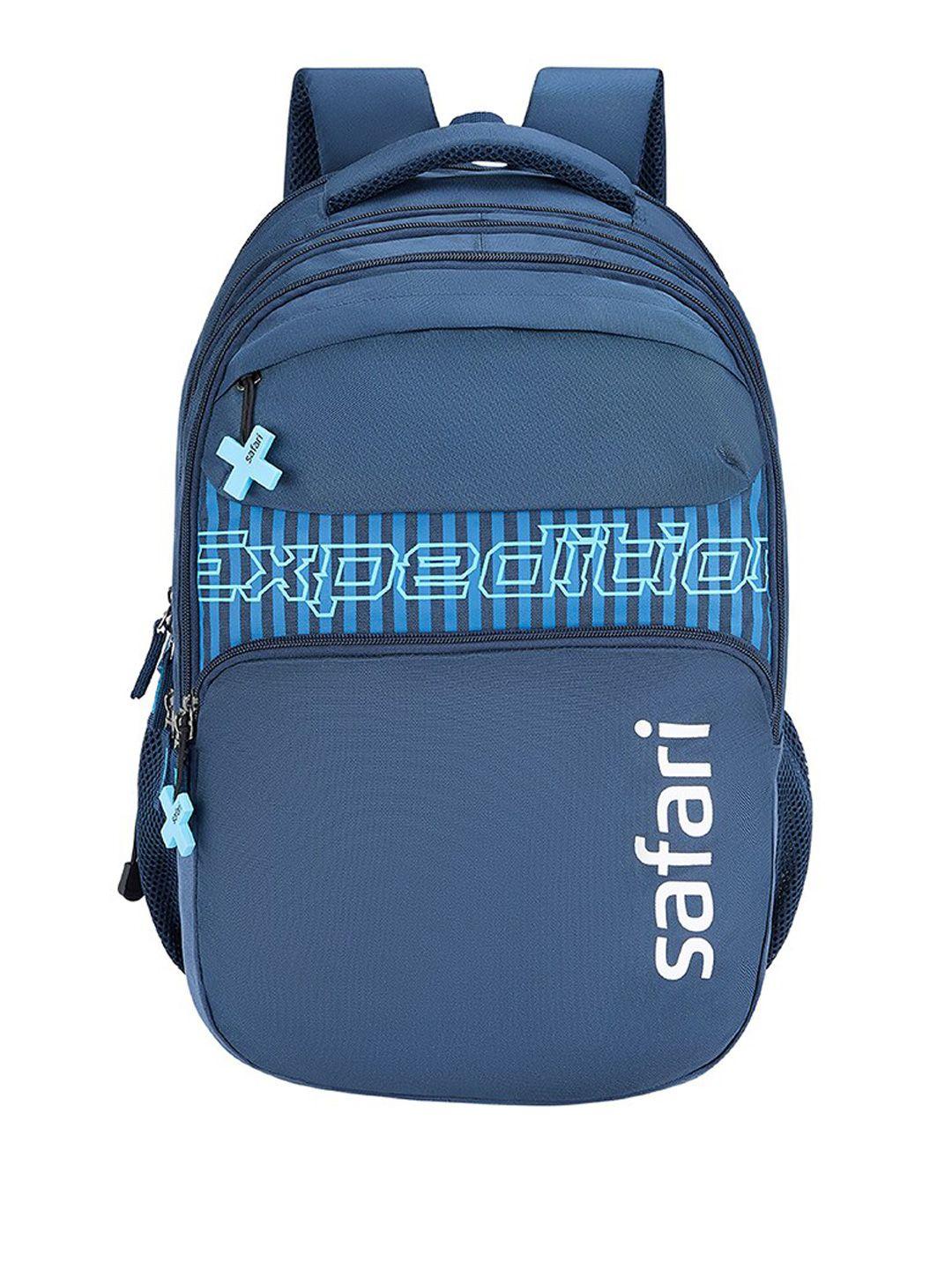 safari mega 8 unisex brand logo printed water resistant backpack