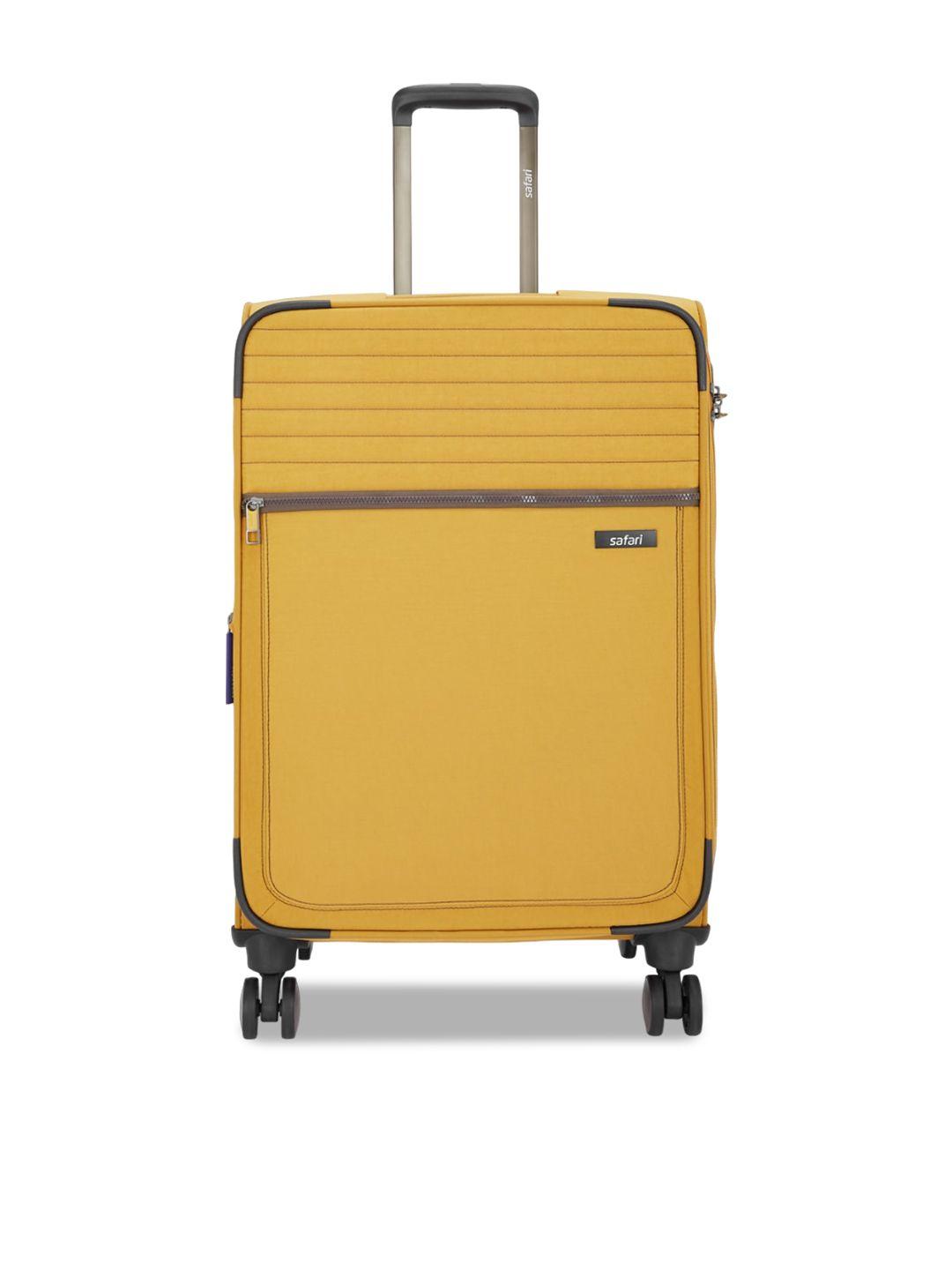 safari soft-sided large trolley suitcase