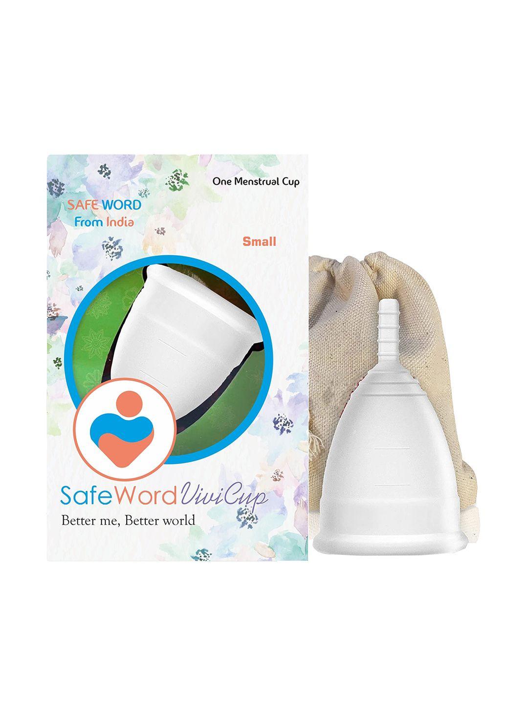 safeword better me better world vivi cup small menstrual cup