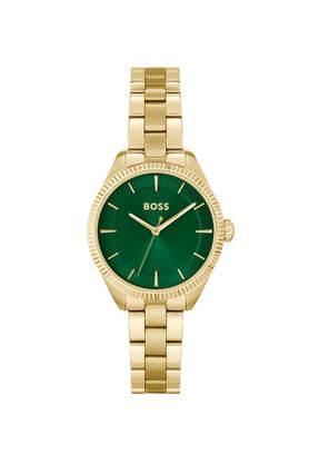 sage 32 mm green dial stainless steel analog watch for women - 1502729