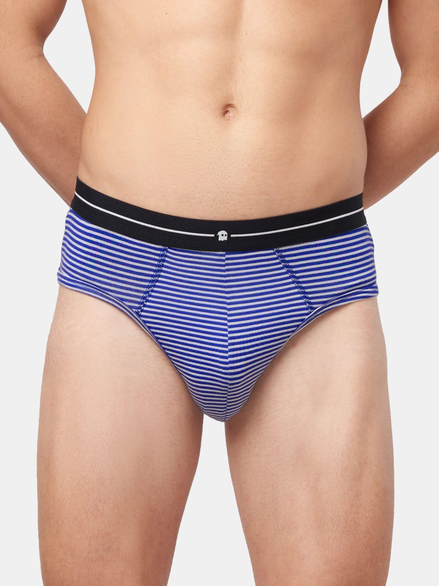 sailor stripes modal briefs underwear blue