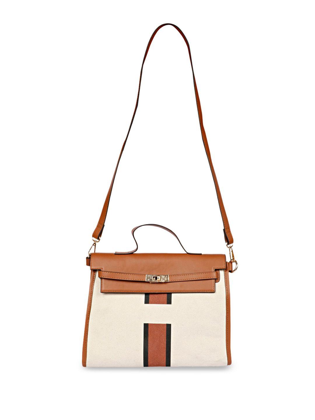 saint g colourblocked structured sling bag