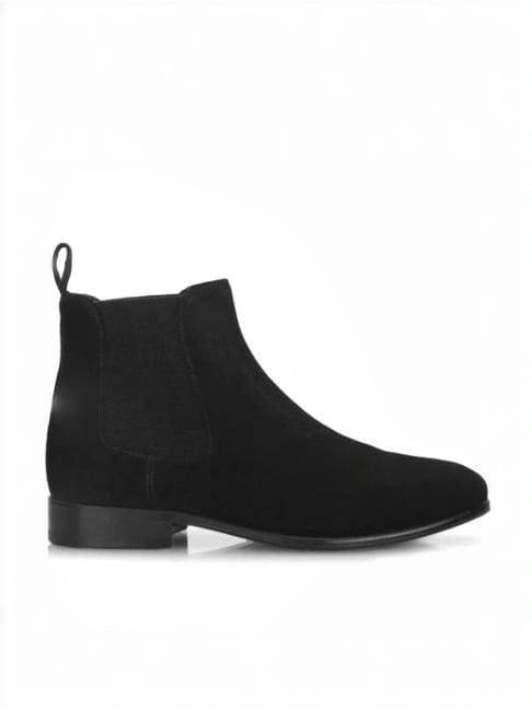 saint g men's dylan black chelsea boots