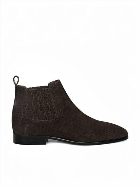 saint g men's illiad brown chelsea boots