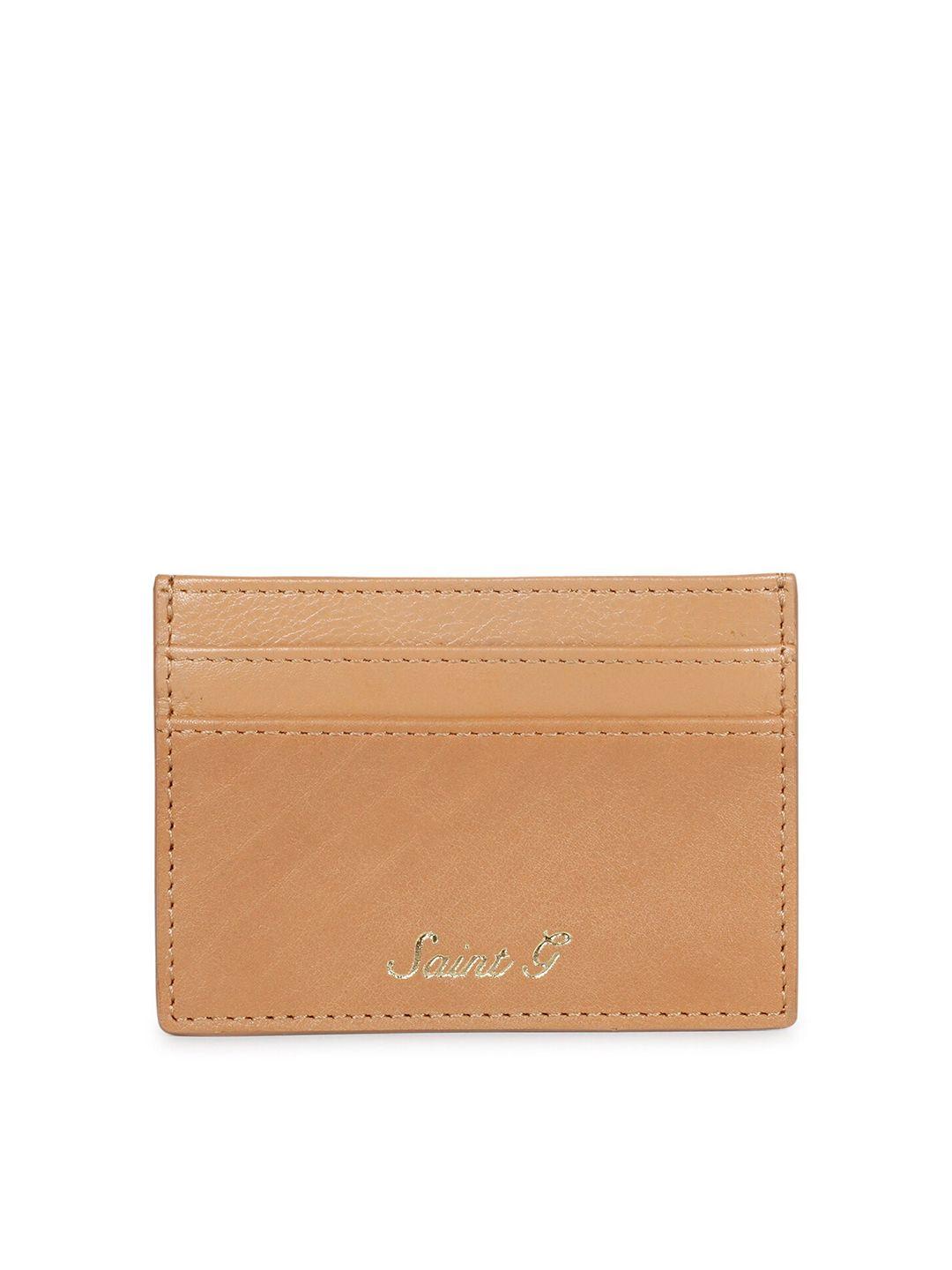 saint g men genuine leather card holders