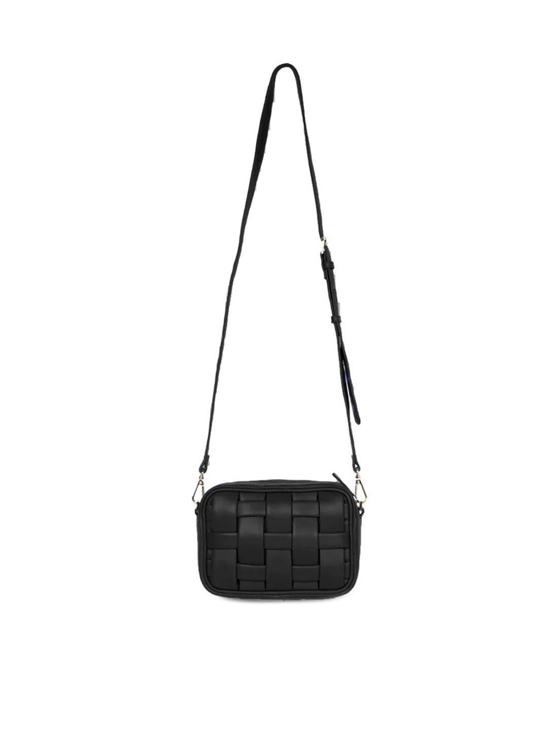 saint g textured leather structured sling bag