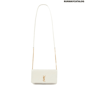 saint laurent leather iphone crossbody bag