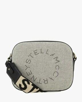 salt & pepper small camera crossbody bag